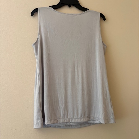 Chico's Soft Gray Tank Top - Picture 2 of 3